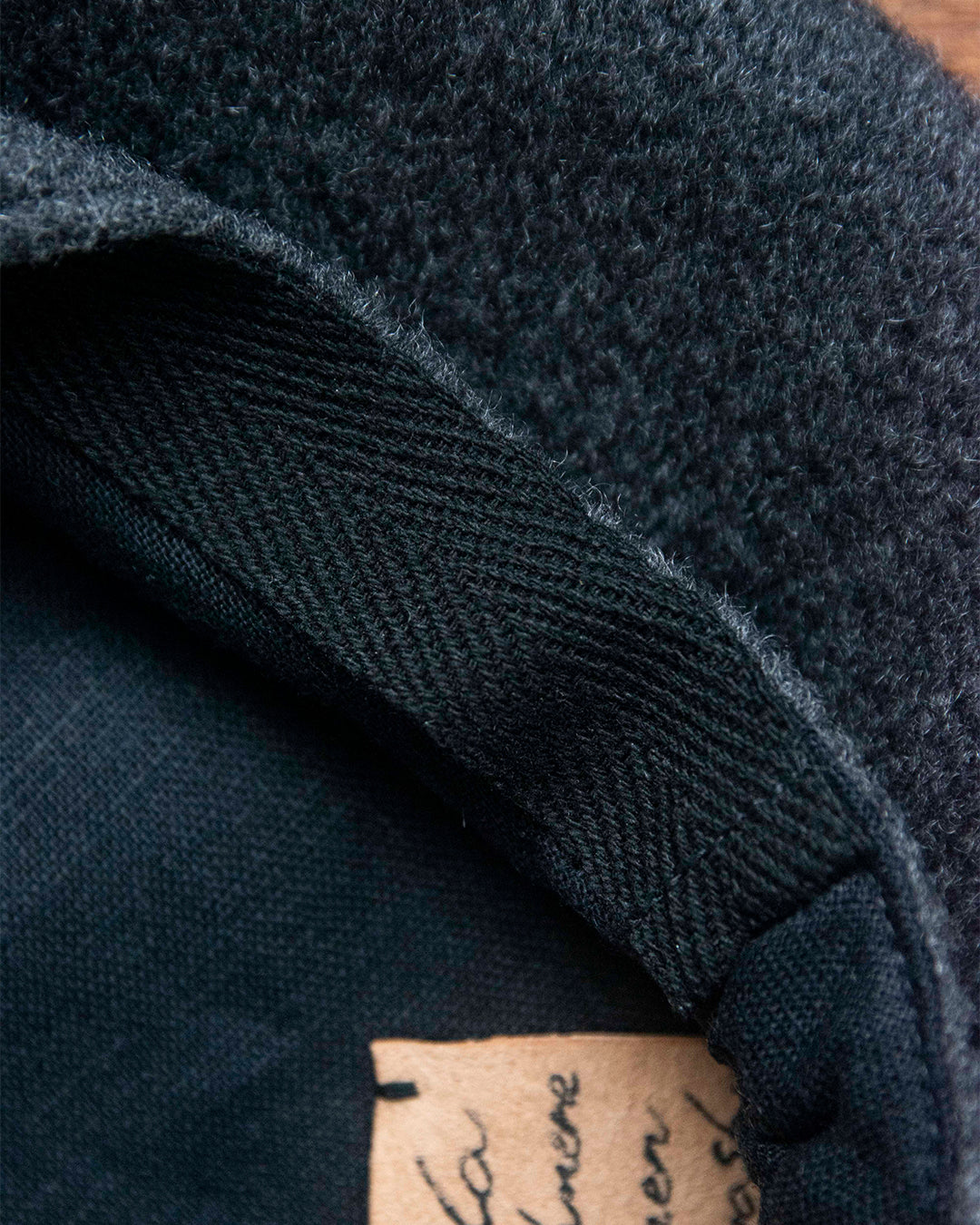 cauda | volume béret W.Bill - 100% Cashmere, Charcoal Gray