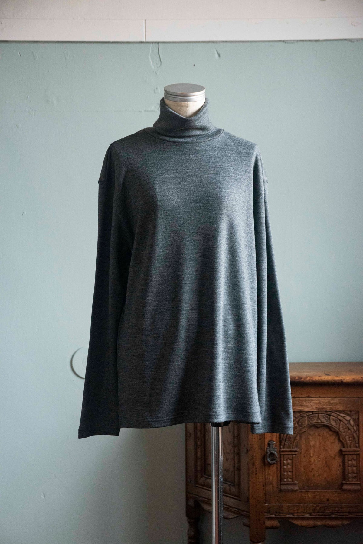 cleaveland | Wool L - pullover Long sleeve, Gray