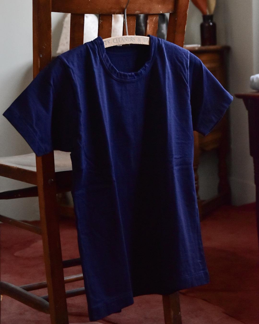 MAROBAYA | 脇ハギTシャツ半袖 紺