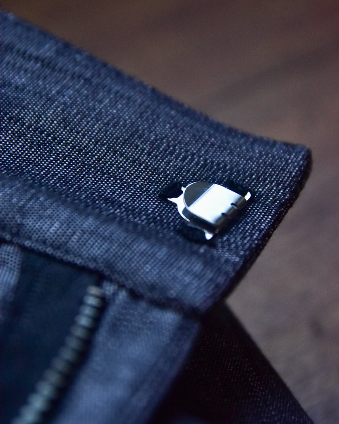 Spomenik | Wide tuck pants Black