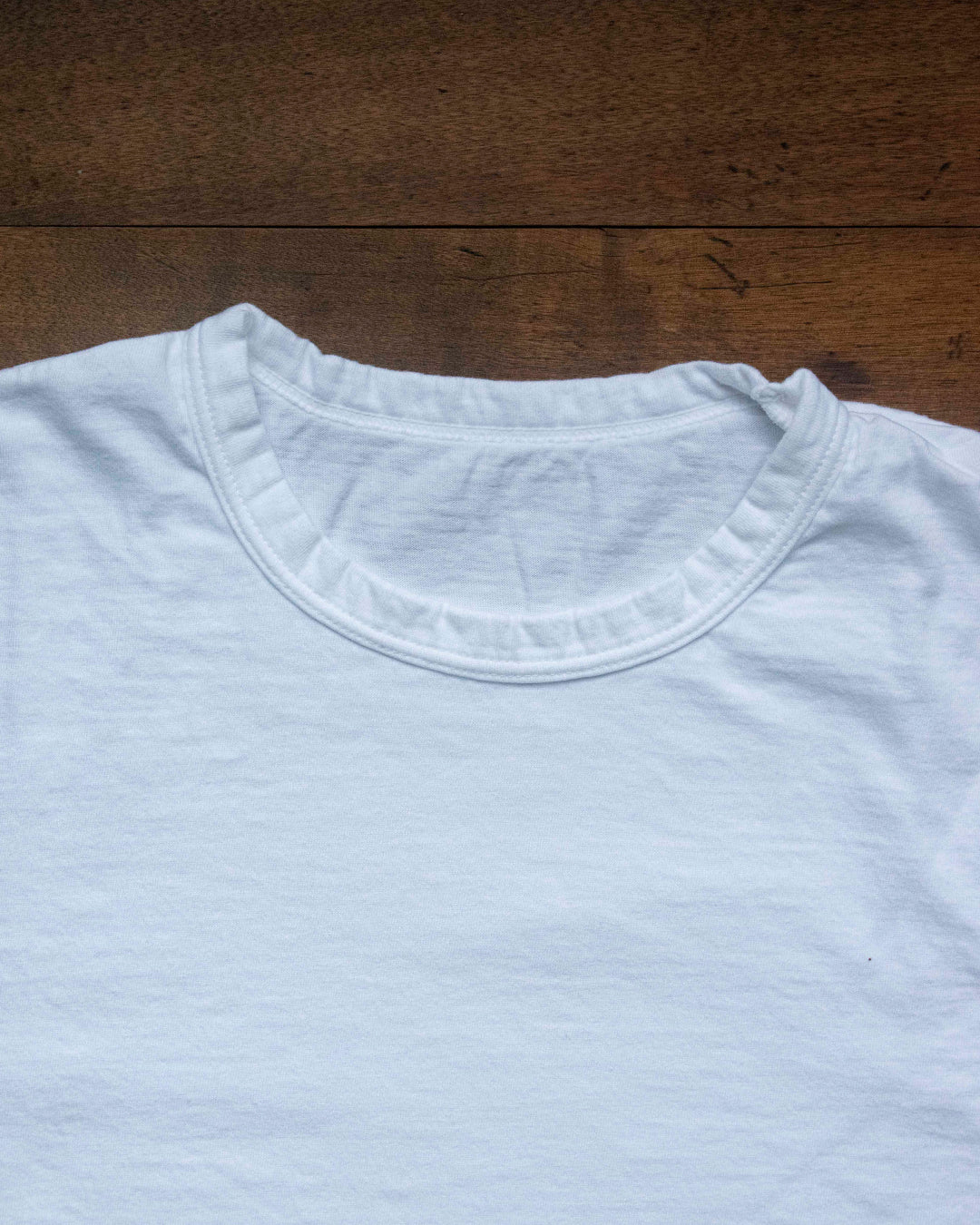MAROBAYA | 丸胴Tシャツ長袖 白