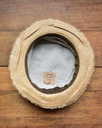 cauda | canotier herringbone linen gray BUS / hemp