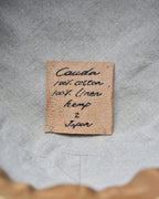 cauda | canotier 1950s French army EGG / hemp