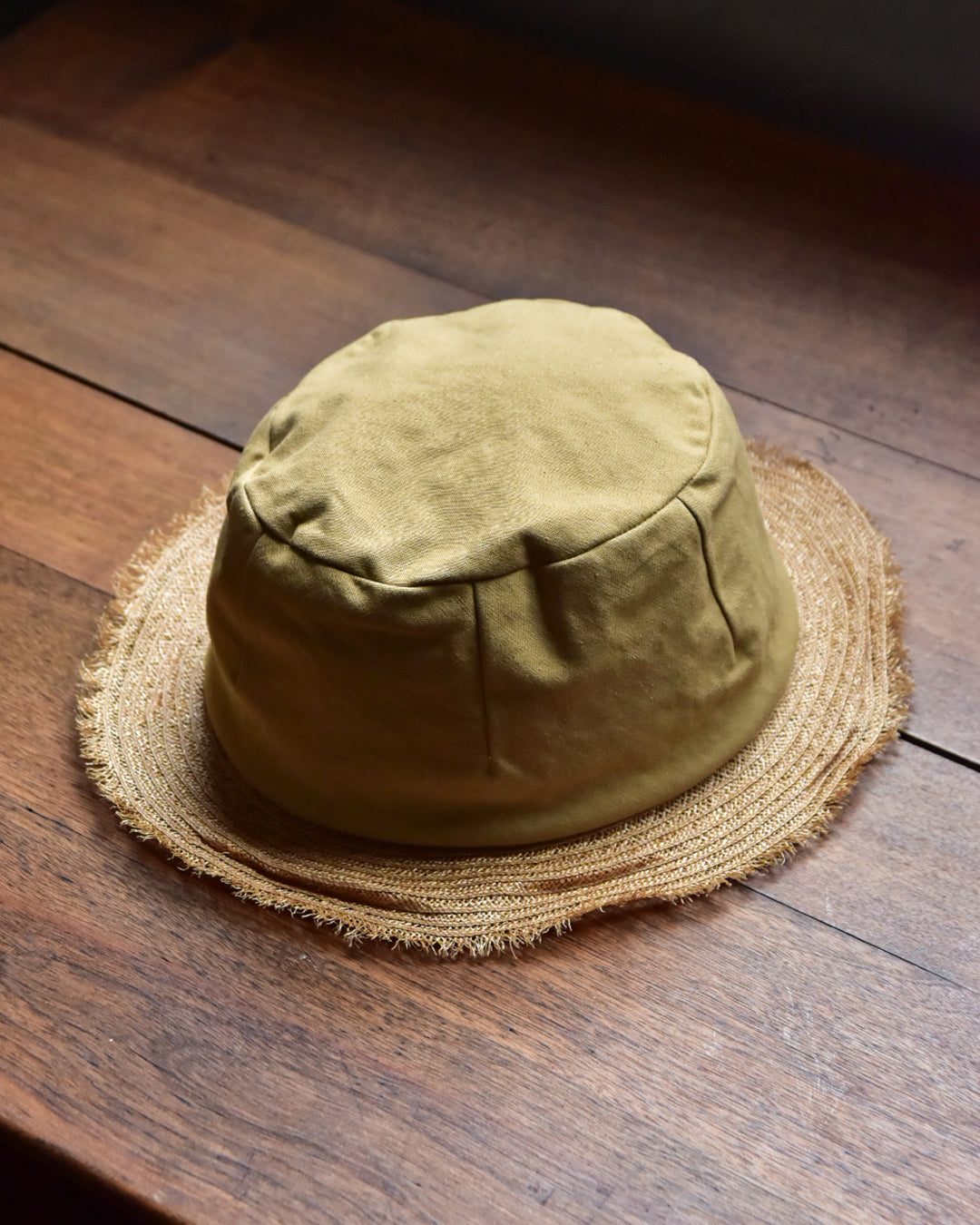 cauda | canotier 1950s French army EGG / hemp