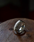 DAN TOMIMATSU | Spool Ring Bold  SL925 -PT900  #18
