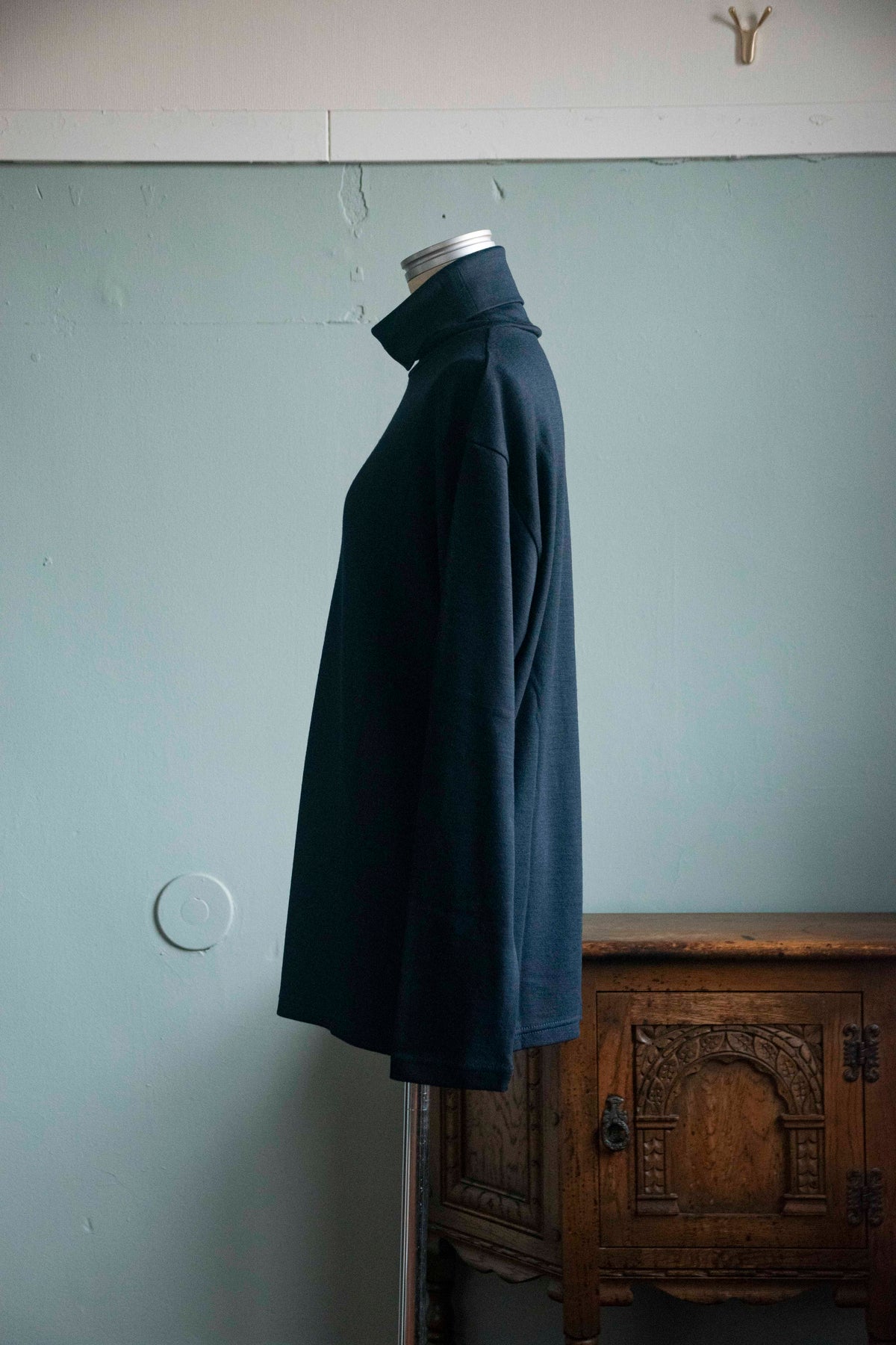 cleaveland | Wool L - pullover Long sleeve, Navy