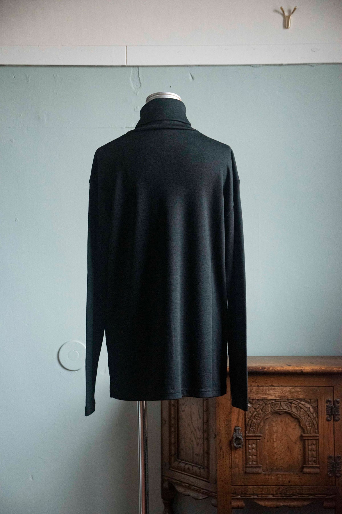 cleaveland | Wool L - pullover Long sleeve, Black