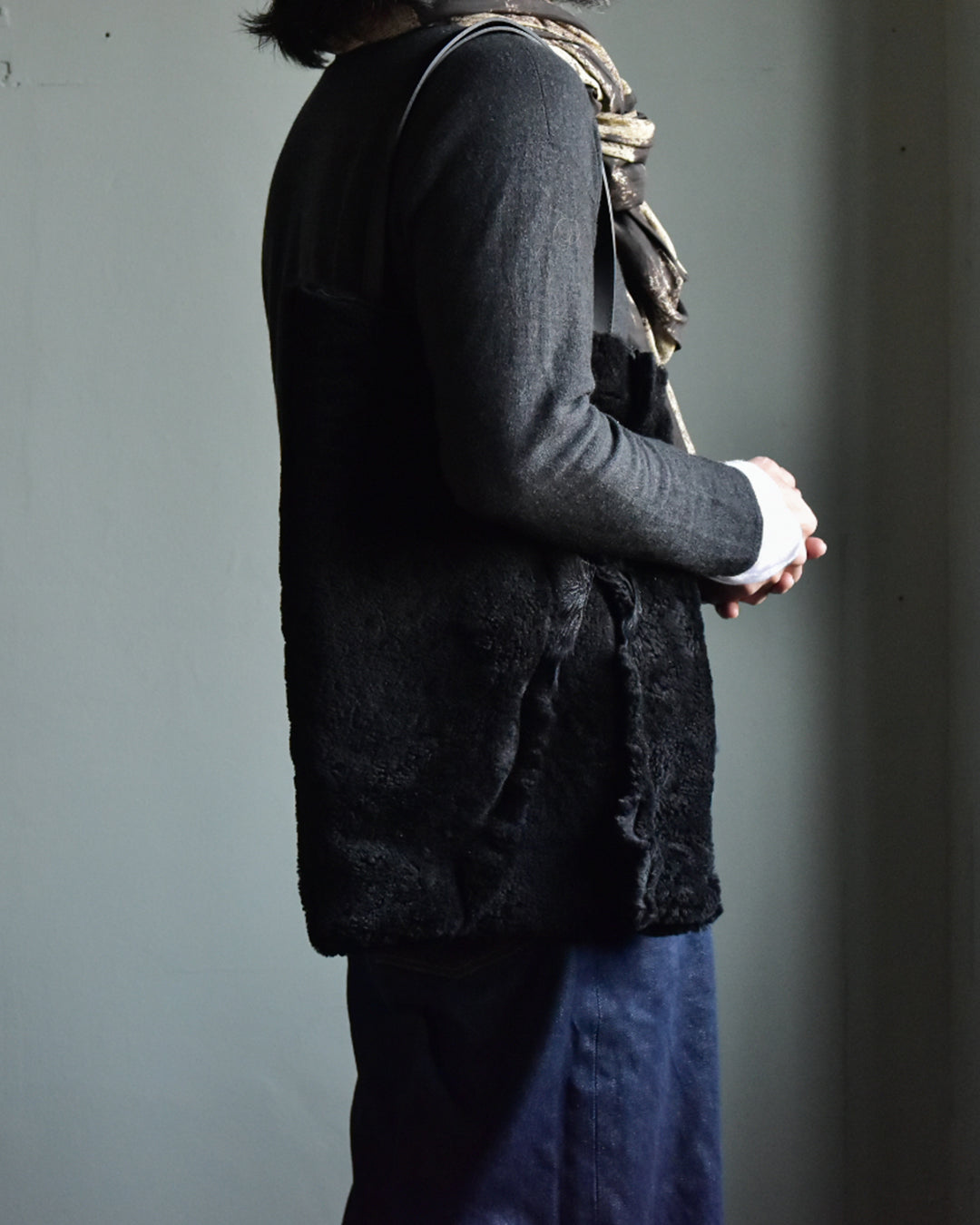 HAAL / PRIMITIVE TOTE BAG -MOUTON-