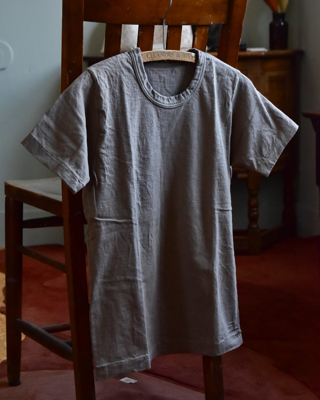 MAROBAYA | 脇ハギTシャツ半袖 灰