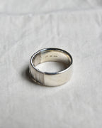 DAN TOMIMATSU | Spool Ring Bold  SL925 -PT900  #18