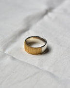 DAN TOMIMATSU | Spool Ring Bold  SL925 -K18YG  #18