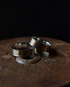 DAN TOMIMATSU | Spool Ring Long Half Wind  -SL925 / K18