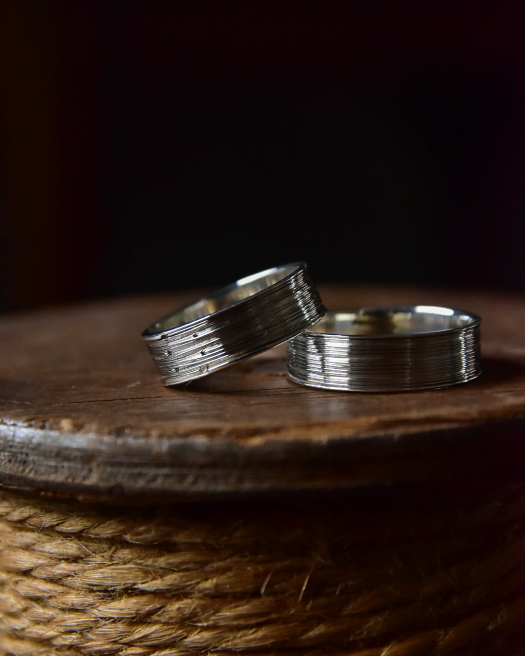 DAN TOMIMATSU / Spool Ring Long Half Wind -SL925 / PT900