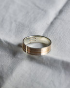 DAN TOMIMATSU | Spool Ring Long Half Wind  -SL925 / K18