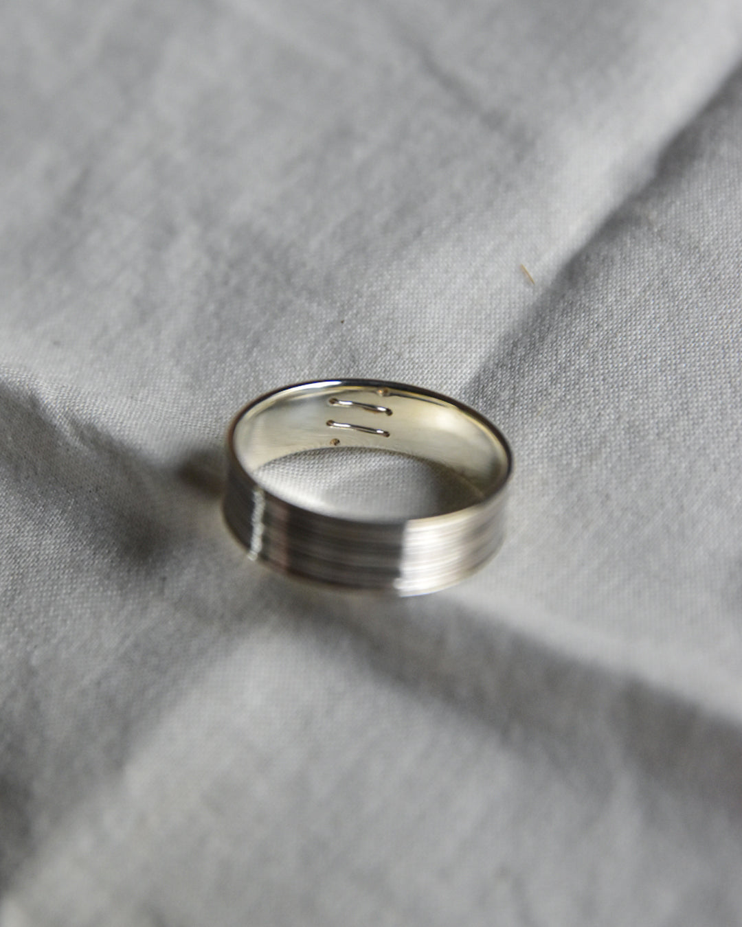 DAN TOMIMATSU | Spool Ring Long Half Wind -SL925 / PT900