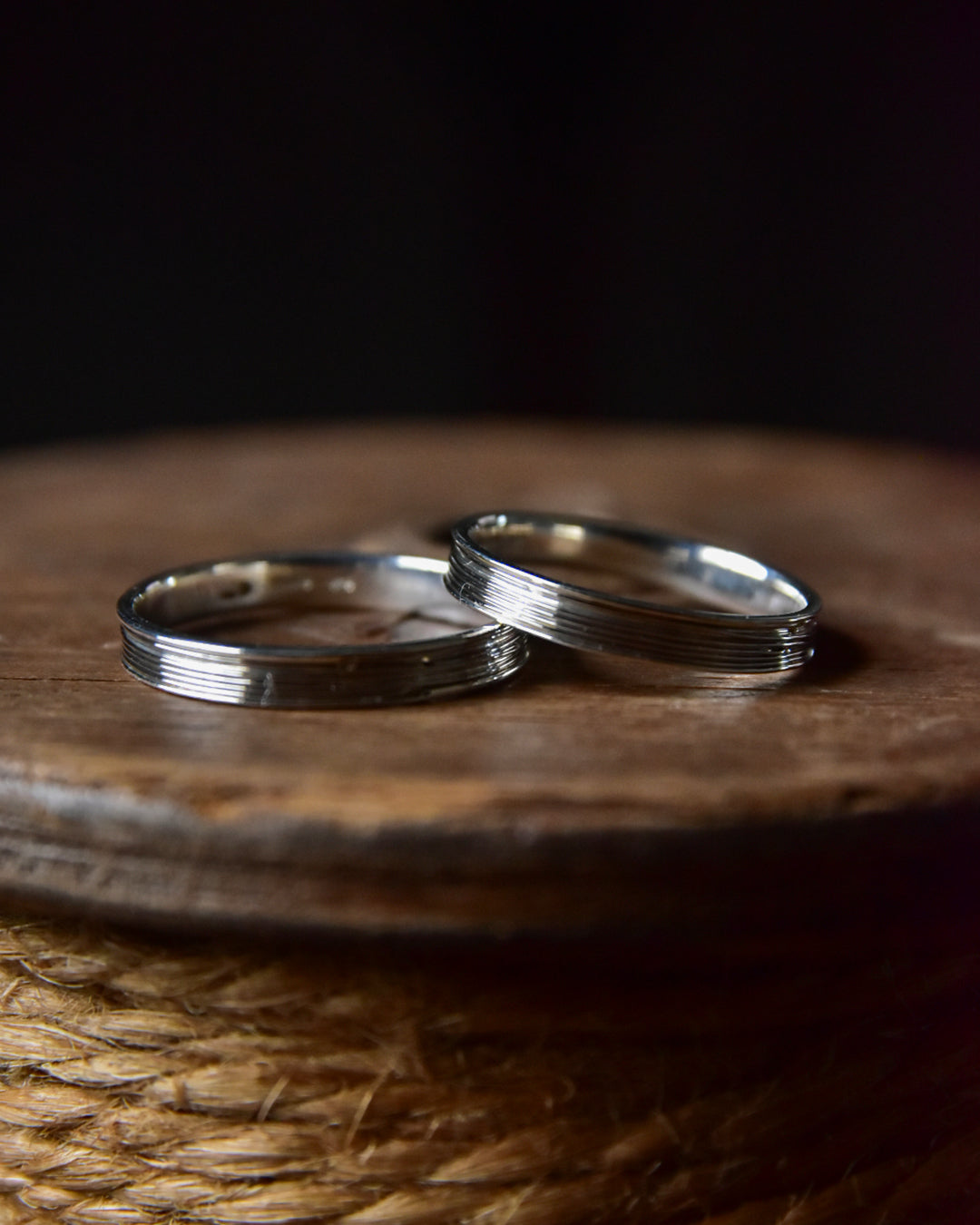 DAN TOMIMATSU / Spool Ring Short Half Wind -SL925 / PT900