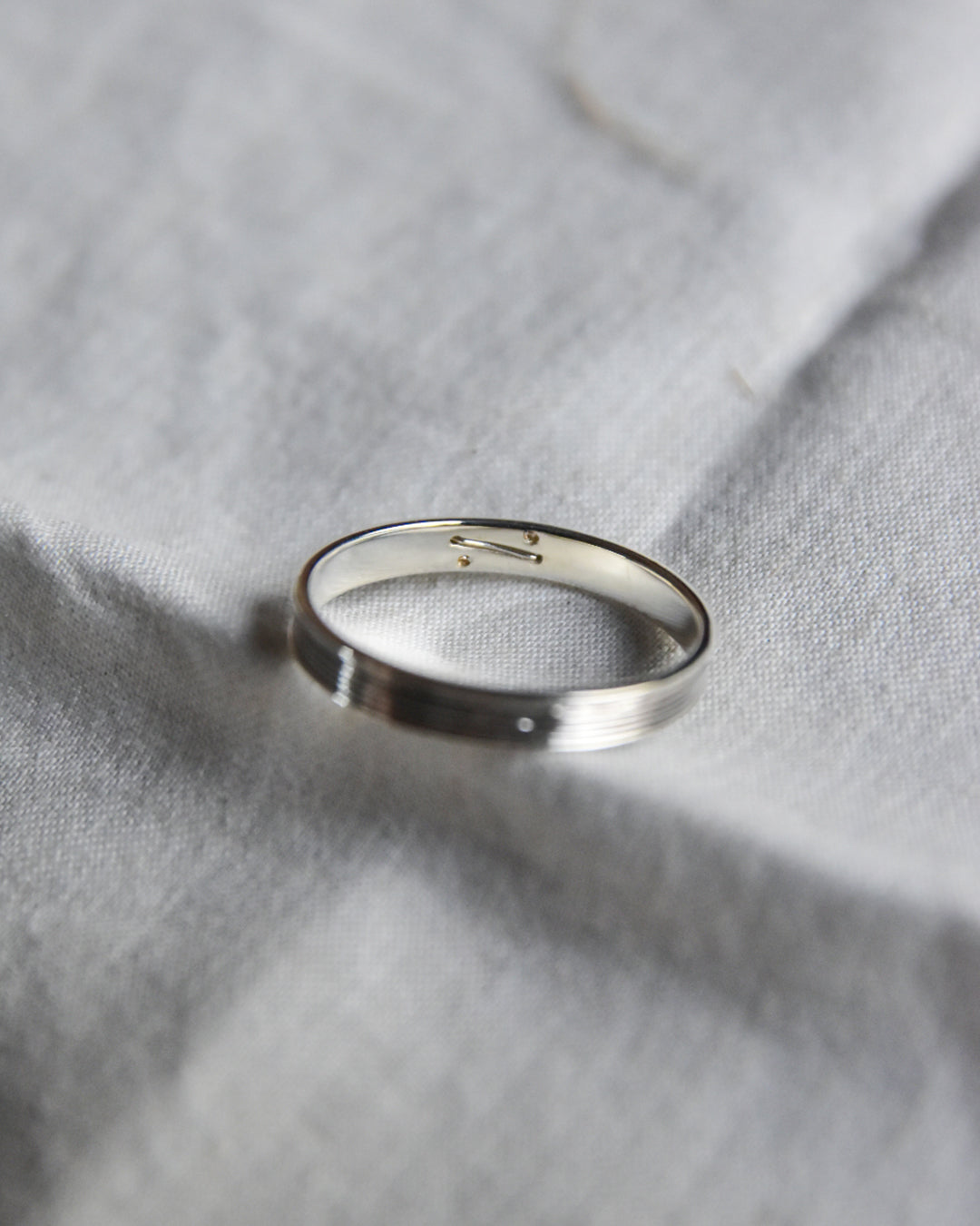 DAN TOMIMATSU / Spool Ring Short Half Wind -SL925 / PT900