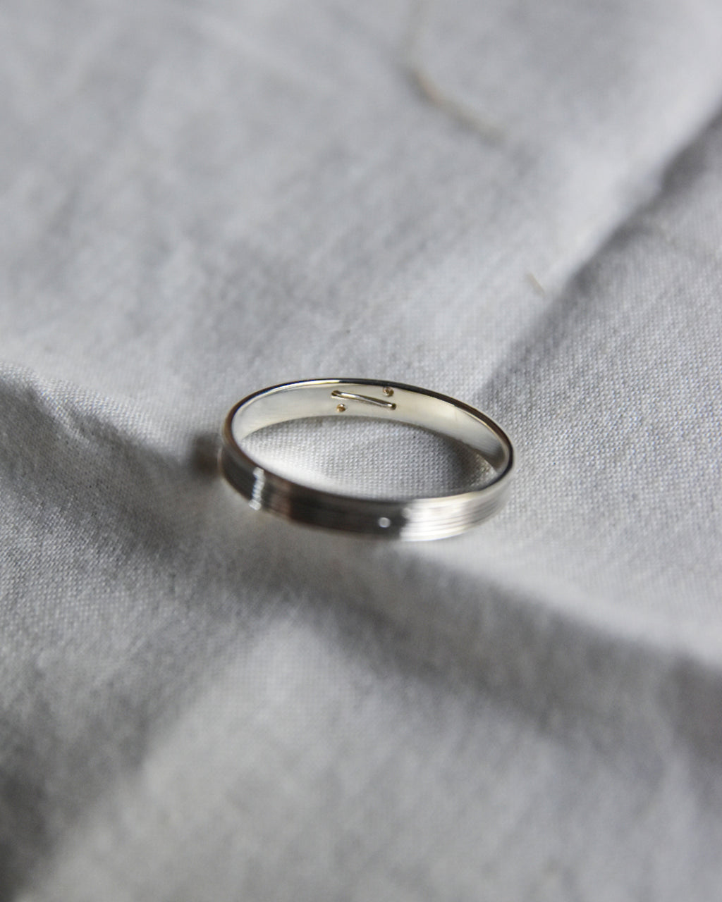 DAN TOMIMATSU | Spool Ring Short Half Wind -SL925 / PT900