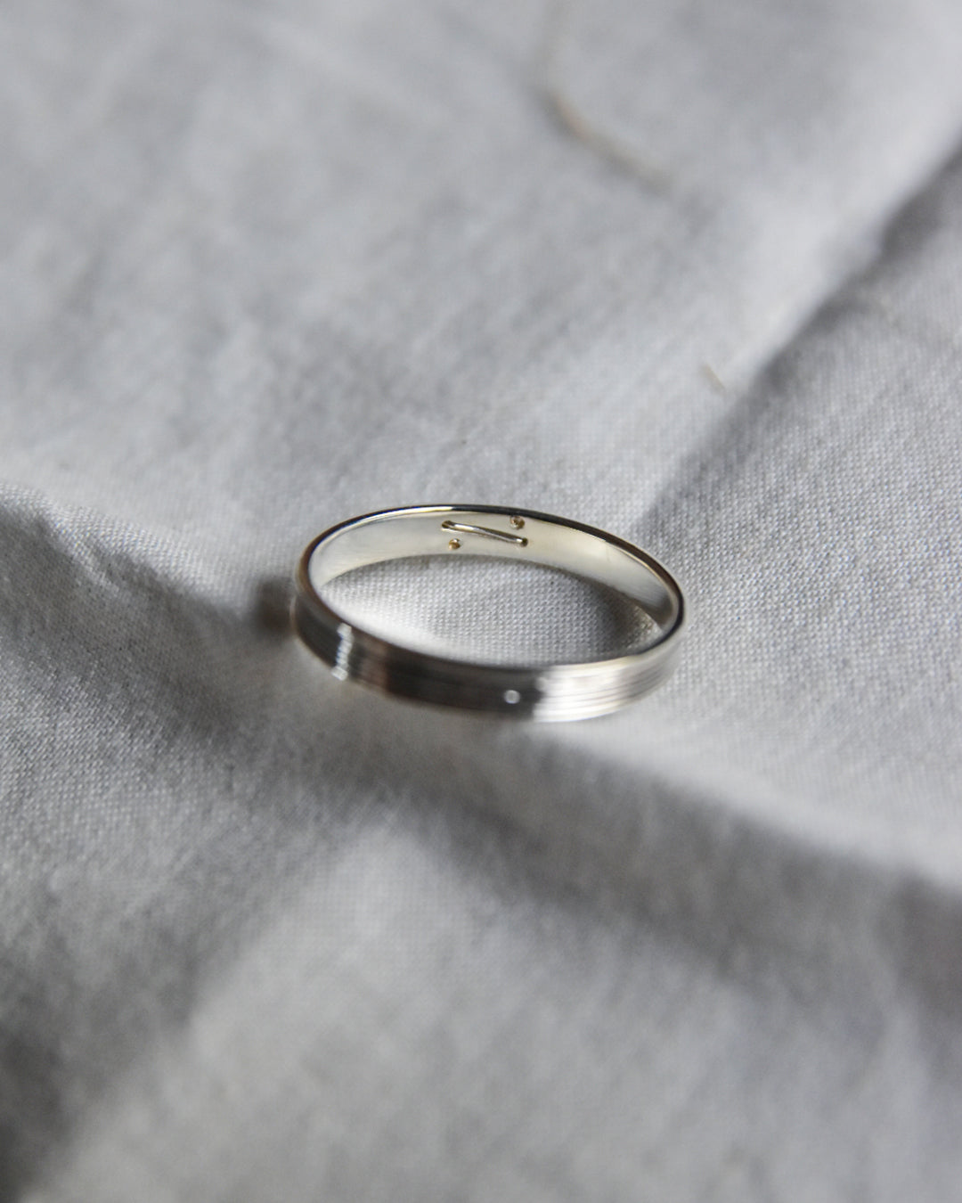 DAN TOMIMATSU / Spool Ring Short Half Wind -SL925 / PT900