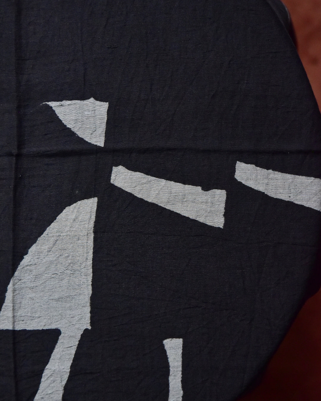 mills | Abstract Scarf - Gray -