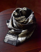 mills | Brush Scarf - Charcoal Black -