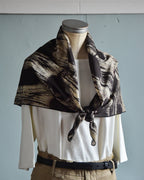 mills | Brush Scarf - Charcoal Black -