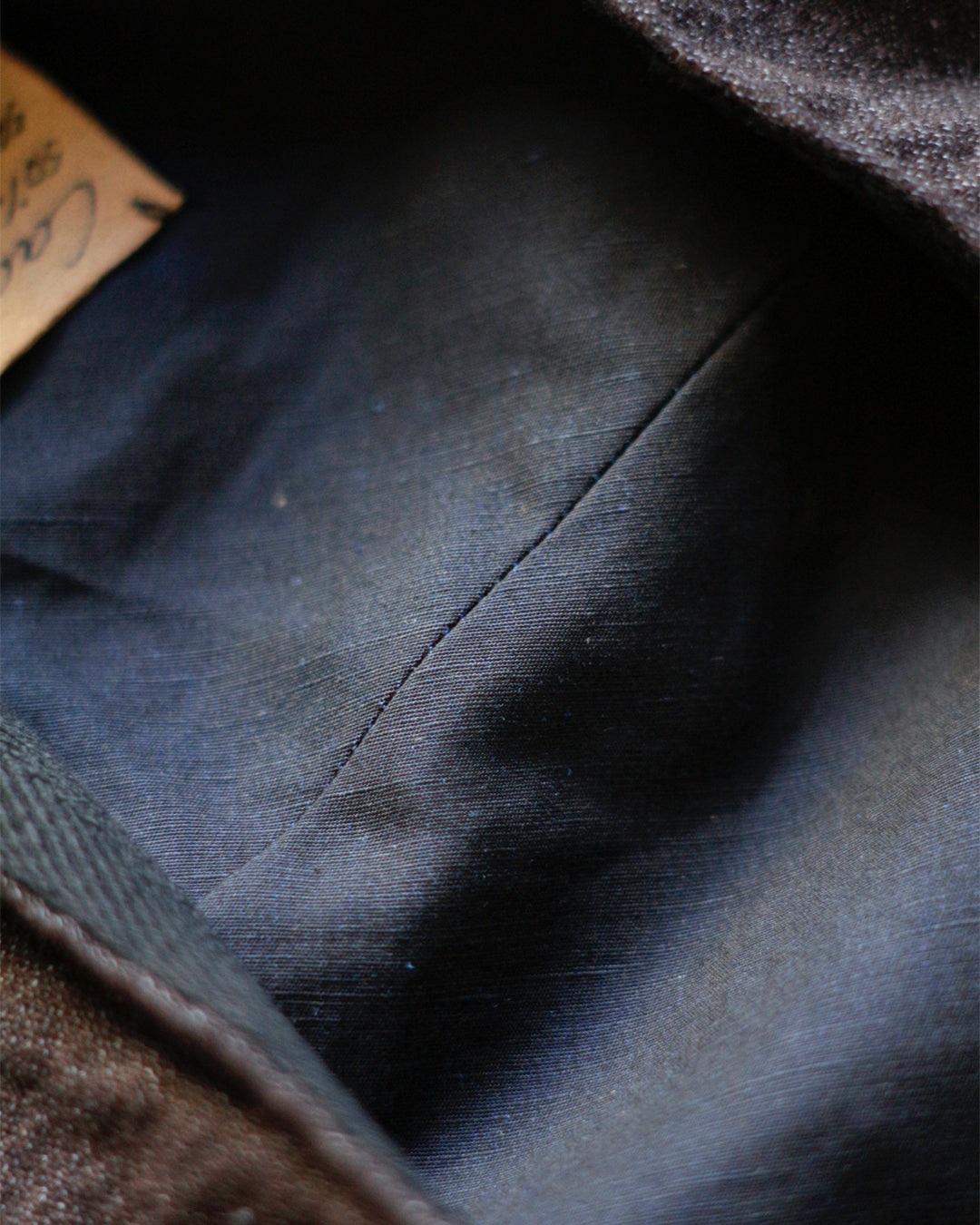cauda | compact beret -cashmere linen