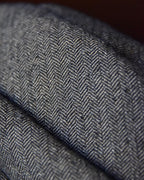 cauda / turban -cashmere wool line brown