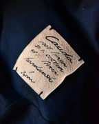 cauda | turban -indigo linen