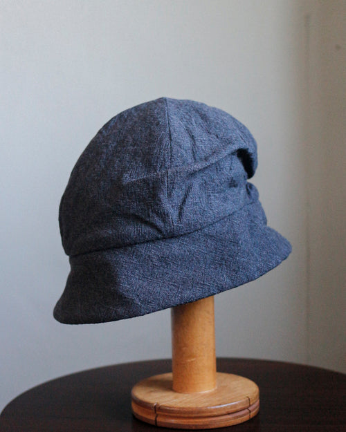 cauda / sailor -wool line gray & navy