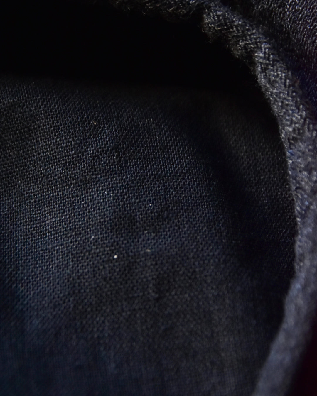 cauda / compact béret -wool line gray & navy