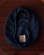 cauda | compact béret -1960s French vintage navy cotton line