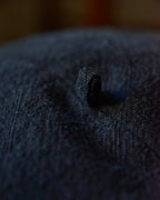 cauda | compact béret -1960s French vintage navy cotton line