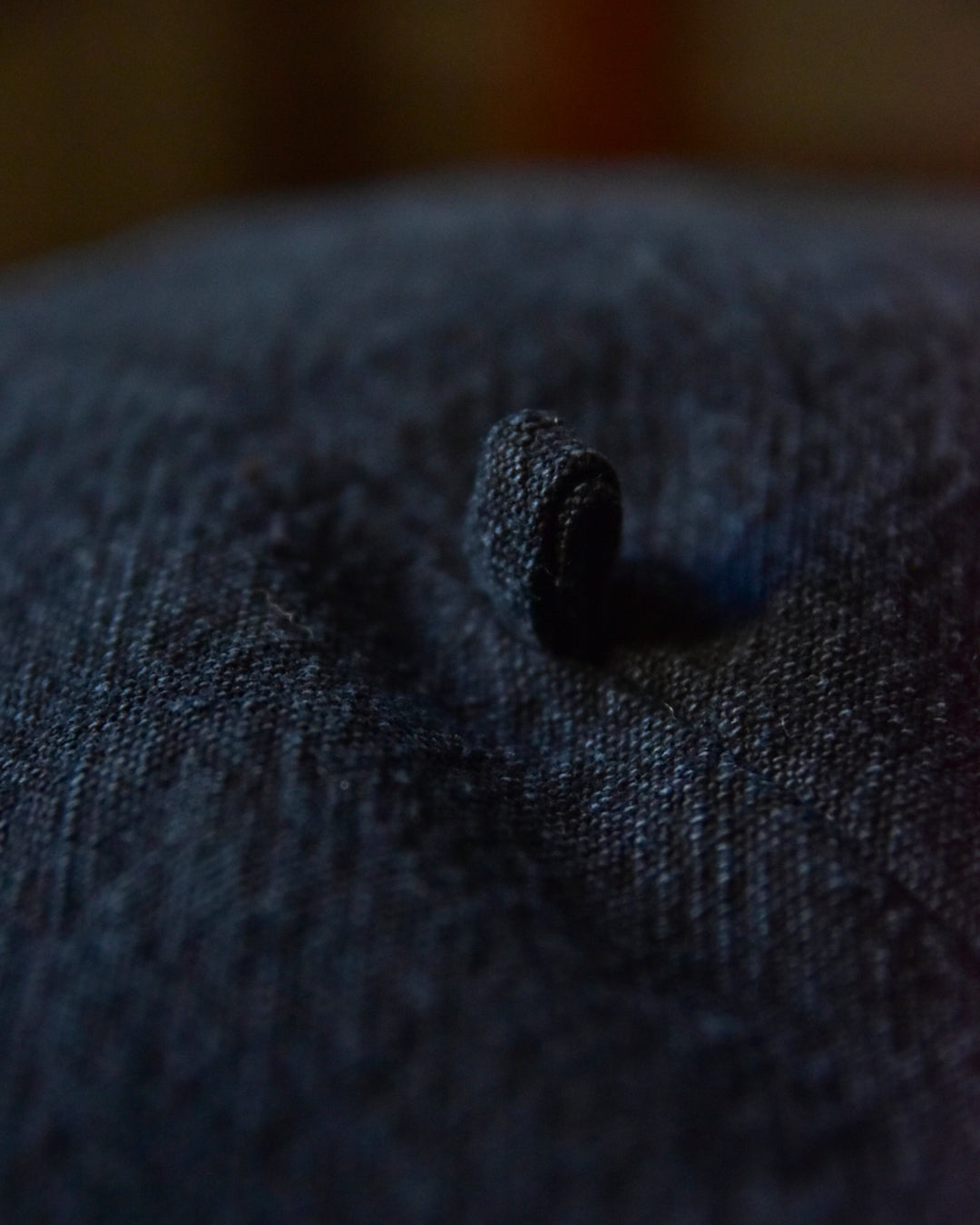 cauda / compact béret -1960s French vintage navy cotton line