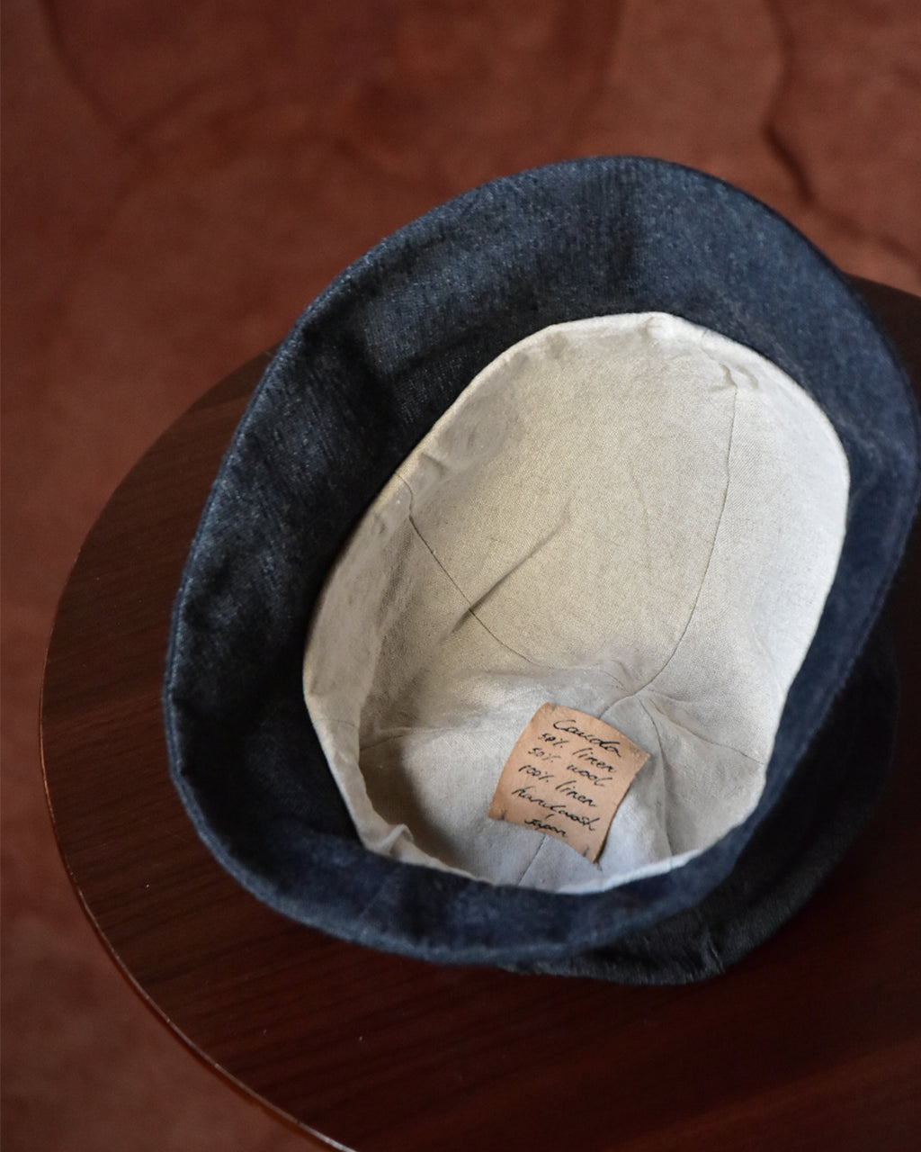 cauda / sailor -wool line gray & navy