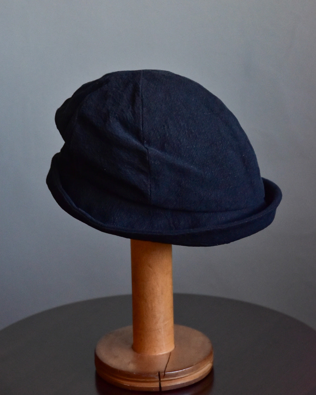cauda / sailor -1960s French vintage navy cotton line