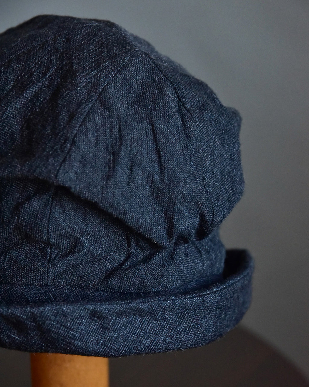 cauda / sailor -wool line gray & navy
