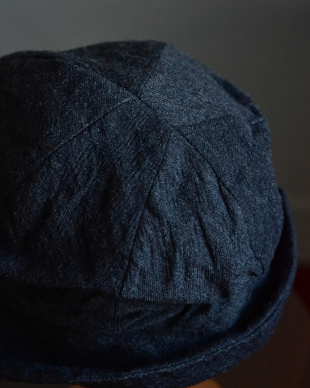 cauda / sailor -wool line gray & navy