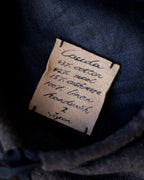 cauda | compact beret -dark brown khaki