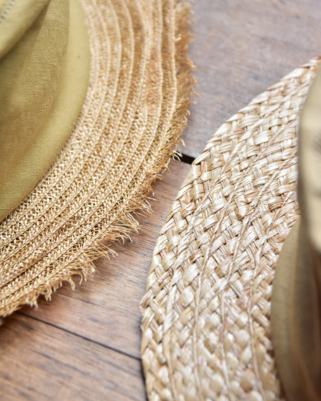 cauda | canotier 1950s French army BUS / raffia