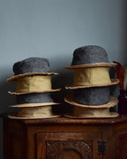cauda | canotier 1950s French army BUS / raffia