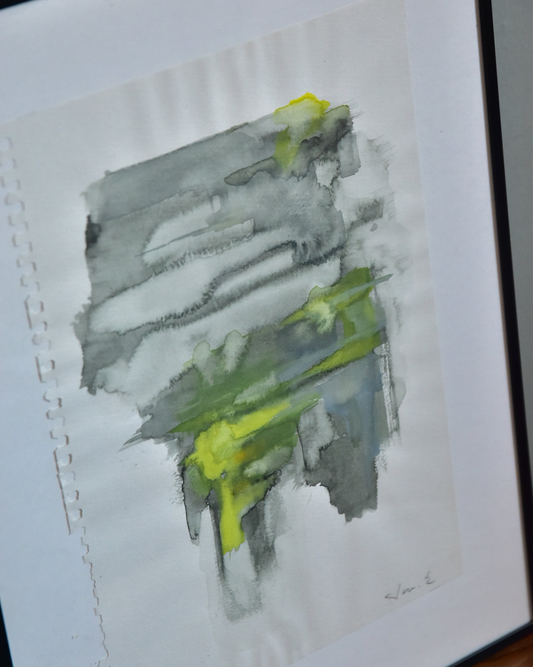 Jun Enishi | drawing watercolor on paper