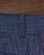 spomenik | Wide tuck pants 008 Black size4
