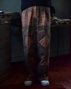 spomenik | Wide tuck pants 008 Brown size4