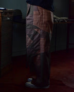 spomenik | Wide tuck pants 008 Brown size4
